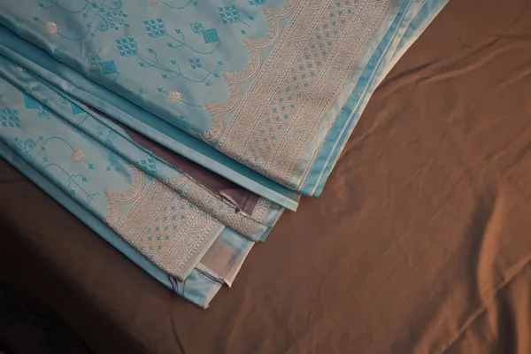 Blue-mashru_silk_katan_tanchoi_silk_saree