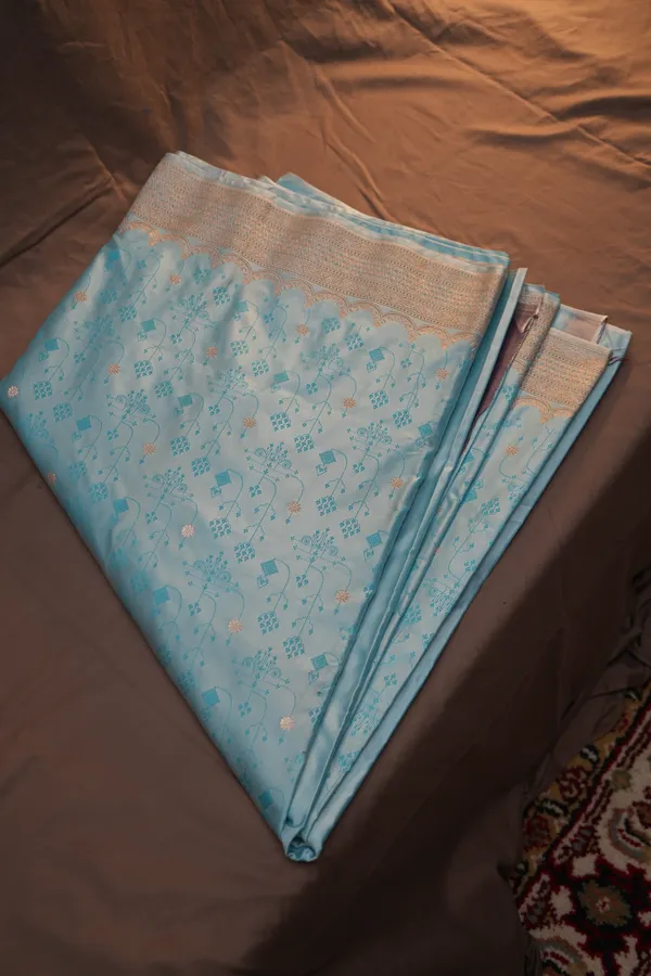 Blue-mashru_silk_katan_tanchoi_silk_saree