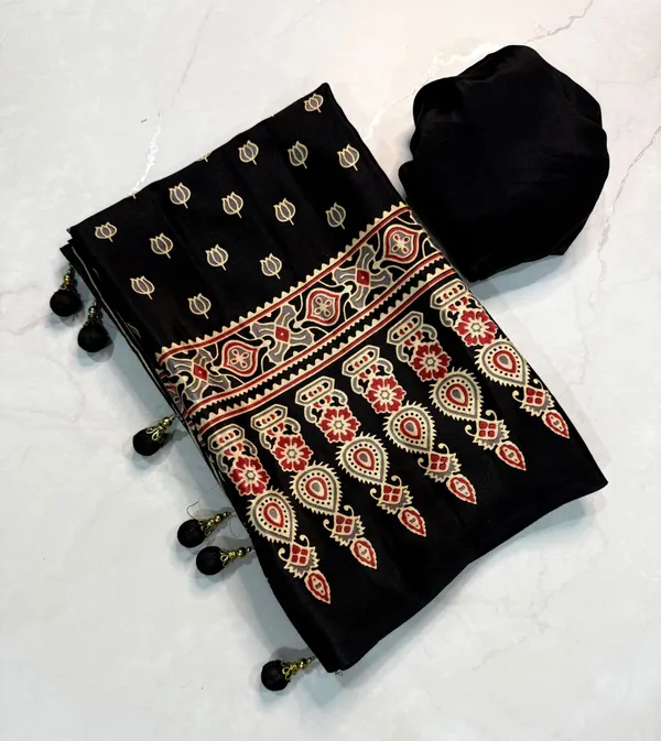 Black_Printed_Ethnic_Kurta_For_Women