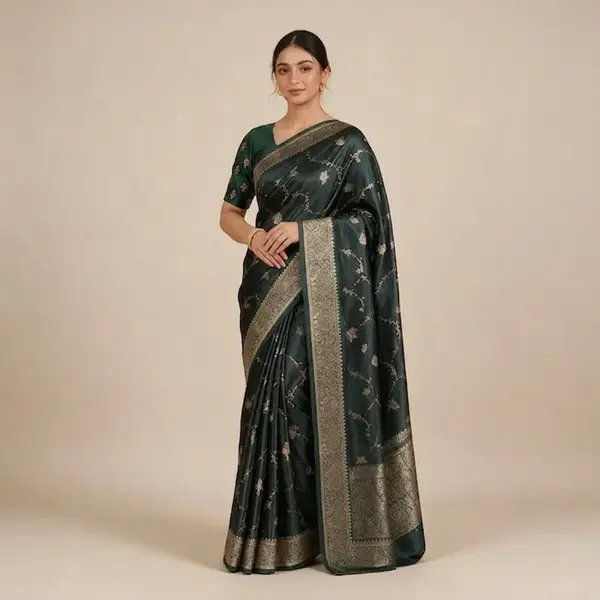 Green-Mashru_Silk_Katan_Tanchoi_Silk_Saree