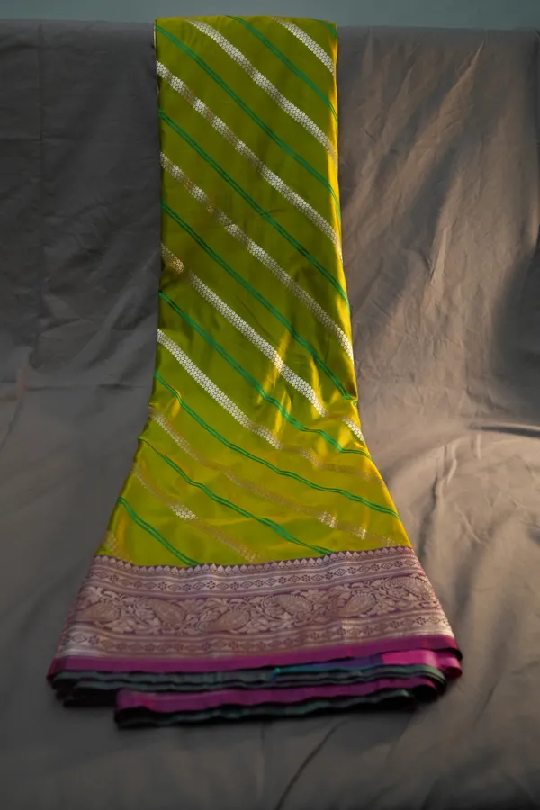 Green-mashru_silk_katan_tanchoi_silk_saree