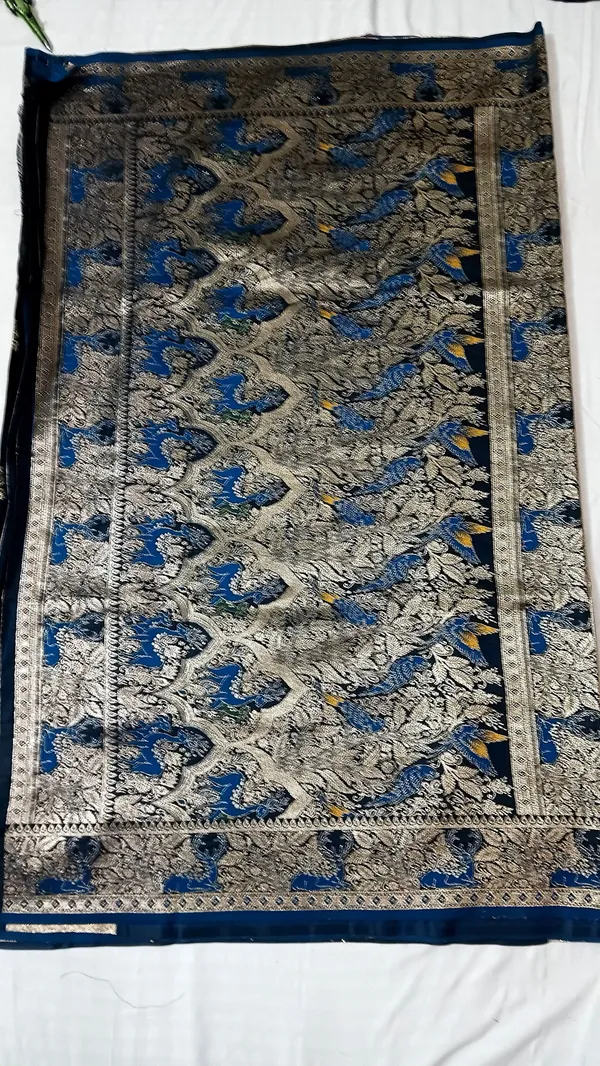 Blue_Woven_Brocade_Saree_for_Women