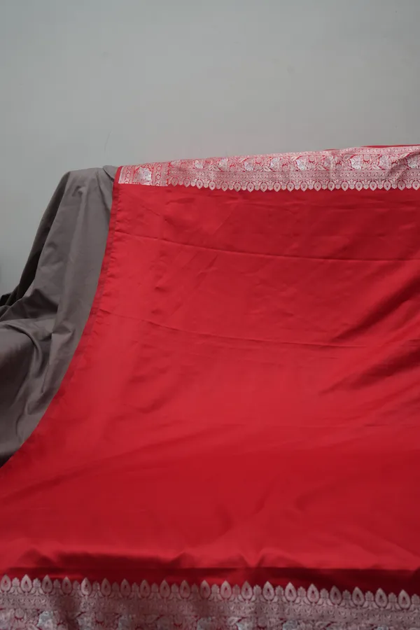 Red-mashru_silk_katan_tanchoi_silk_saree