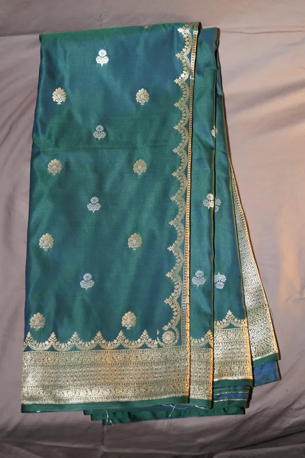 Green-mashru_silk_katan_tanchoi_silk_saree