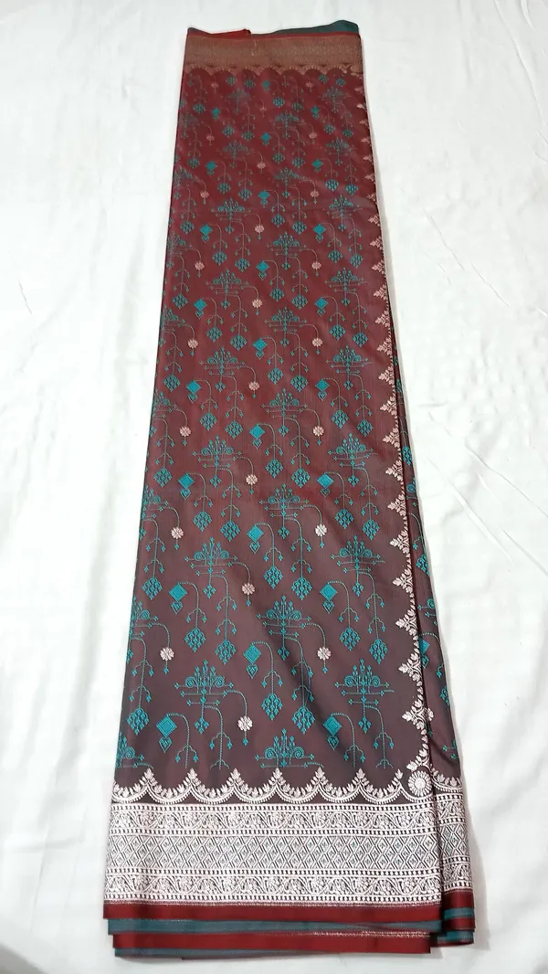 BROWN_Woven_Traditional_Saree_for_Women