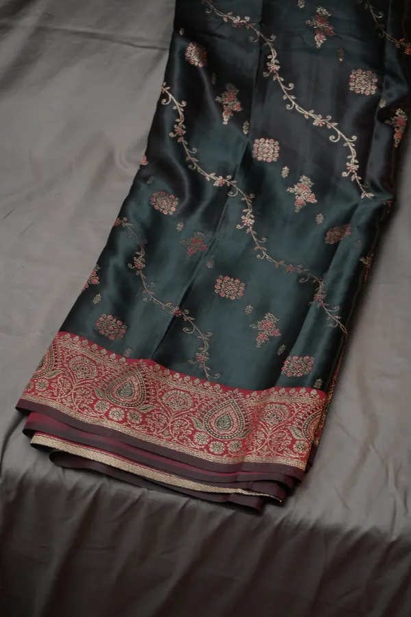 wine-mashru_silk_katan_tanchoi_silk_saree