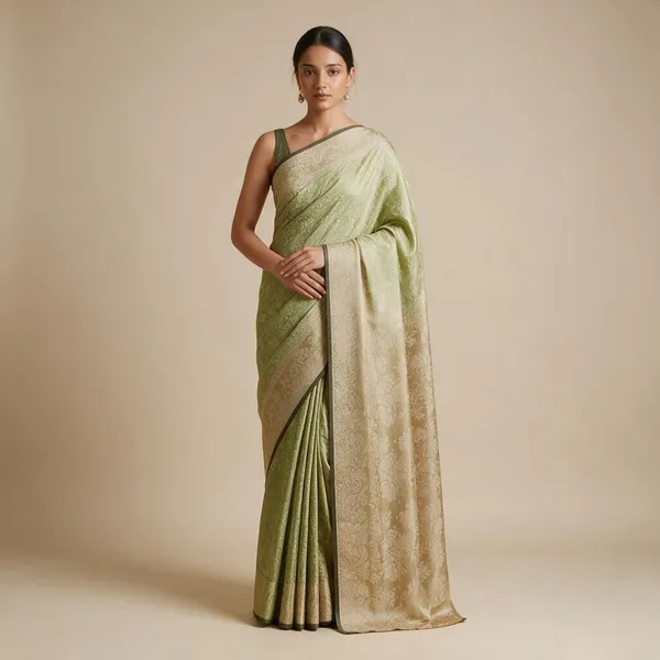 Green-Mashru_Silk_Katan_Tanchoi_Silk_Saree