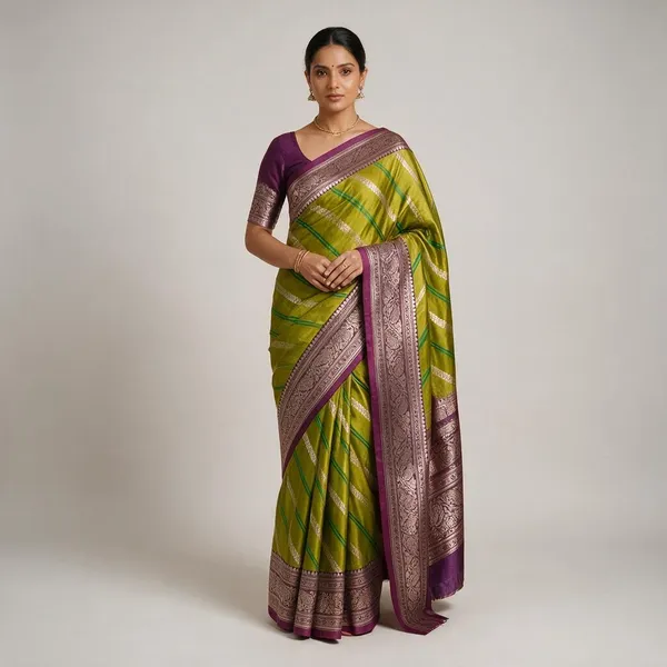 Green-Mashru_Silk_Katan_Tanchoi_Silk_Saree