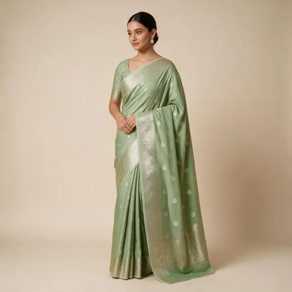 Pastel_Green_-Mashru_Silk_Katan_Tanchoi_Silk_Saree