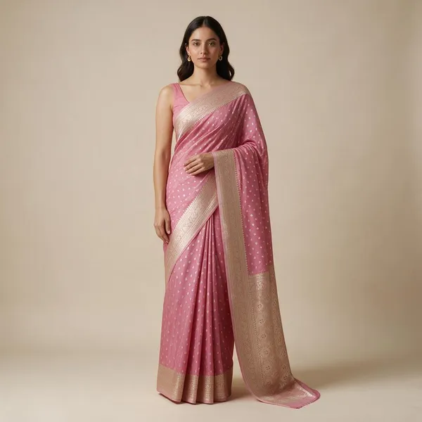 Pink-Banarasi_Silk_Saree