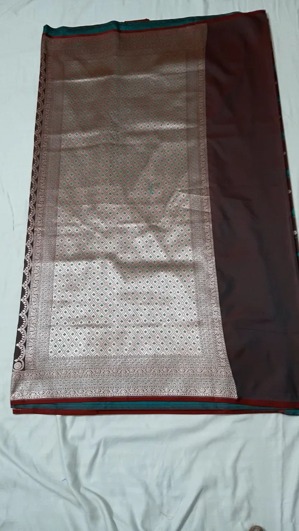 BROWN_Woven_Traditional_Saree_for_Women