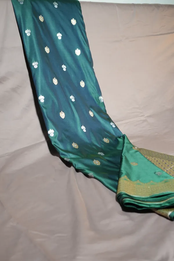 Green-mashru_silk_katan_tanchoi_silk_saree