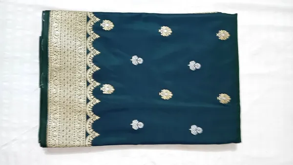 Teal_Silk_Traditional_Saree_for_Women