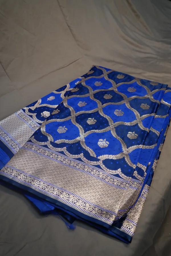 Blue-mashru_silk_katan_tanchoi_silk_saree