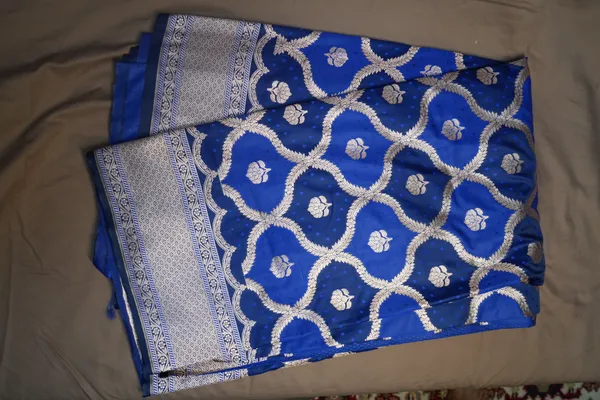 Blue-mashru_silk_katan_tanchoi_silk_saree