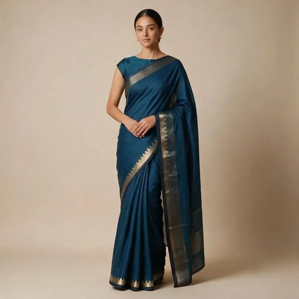 Blue-Banarasi_Silk_Saree