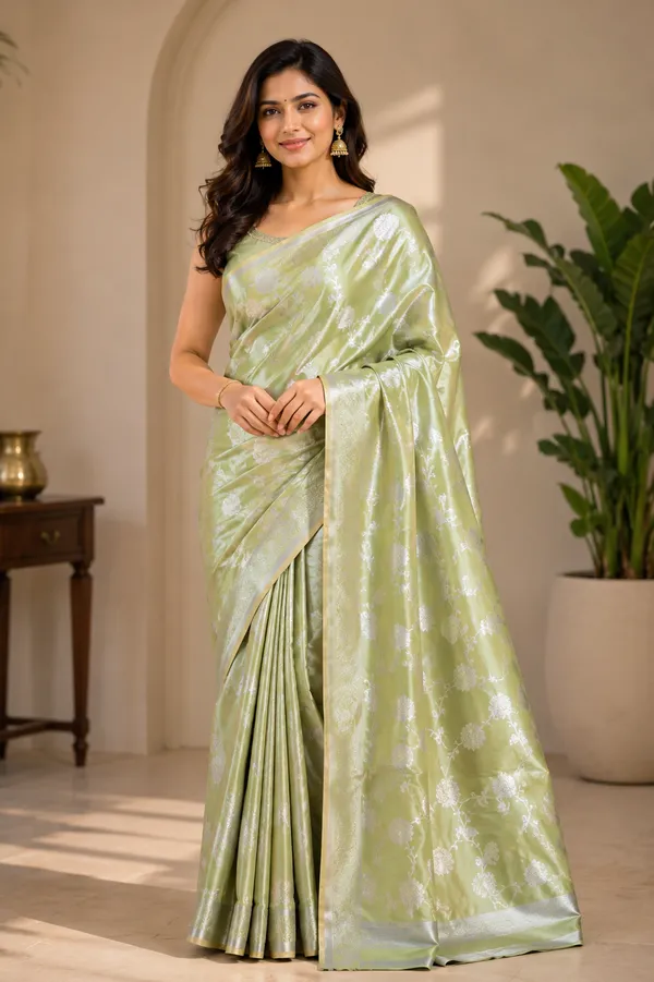 Green-Mashru_Silk_Katan_Tanchoi_Silk_Saree