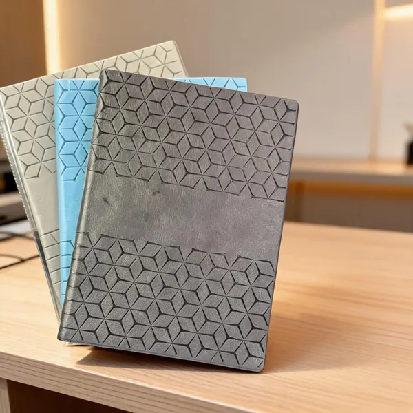 Fiona_A8_Diary_With_A5_Size_With_Pu_Cover_Gray