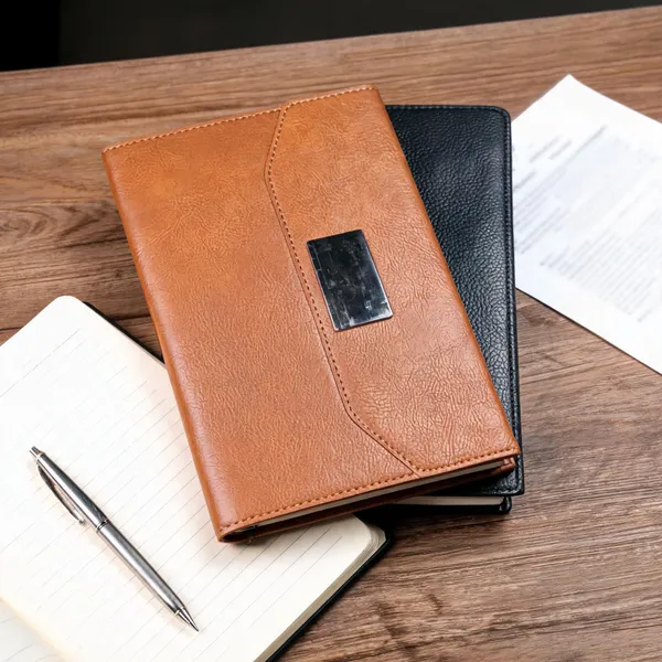 Fiona_A9_Diary_With_A5_Size_With_Magnetic_Lock_Brown