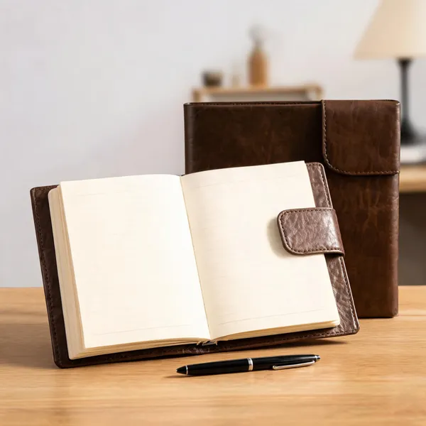 Fiona_A10_Diary_With_A5_Size_With_Magnetic_Lock_Brown