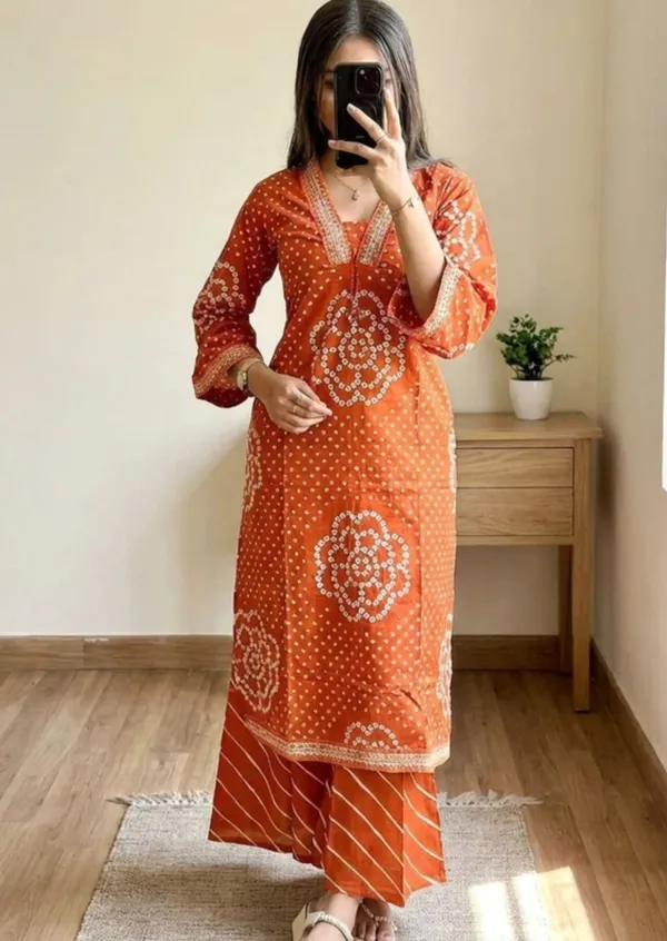 Orange_Rust.._Cotton_3-Piece_Kurta_Set_For_Women