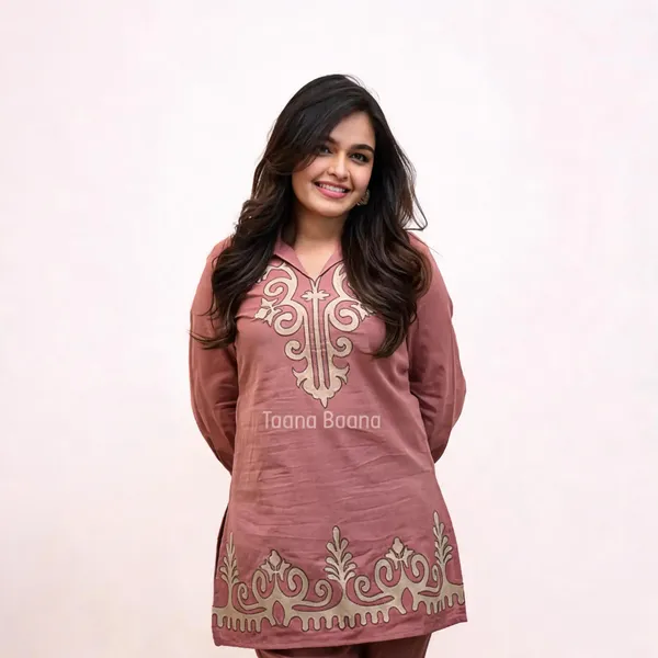 Mauve_Printed_Straight_Kurta_For_Women