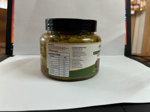 AgroVision_Green_Chilli_Pickle_400_G