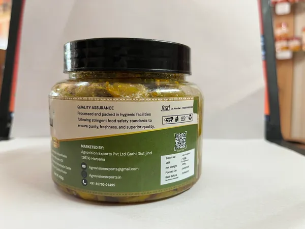 AgroVision_Green_Chilli_Pickle_400_G