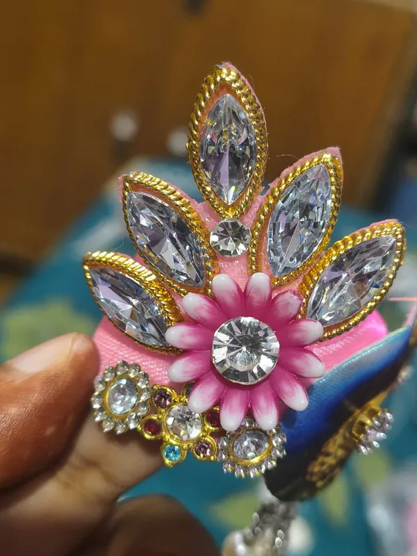 Embellished_Peacock_Design_Pooja_Thali