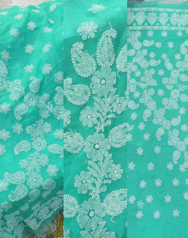 Aqua_Green_Embroidered_Saree
