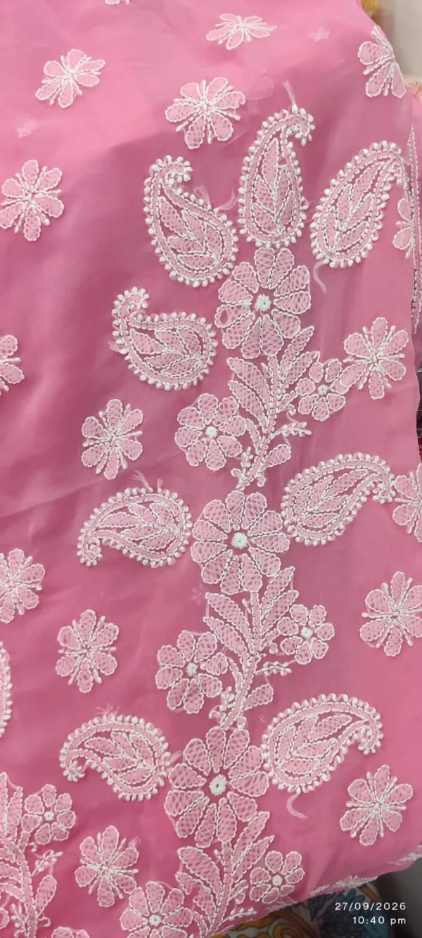 Charming_Pink_Hand_Embroidered_Chikankari_Saree