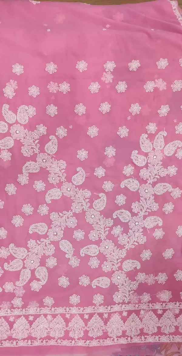 Charming_Pink_Hand_Embroidered_Chikankari_Saree