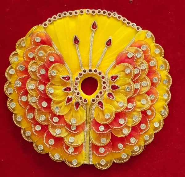 Red_Yellow_Embellished_Religious_Decorative_Hanging