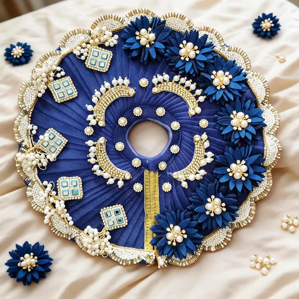 Blue_Silk_Net_Embellished_Laddu_Gopal_Dress_Set