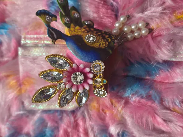 Multicolour_Embellished_Peacock_Brooch_for_Women