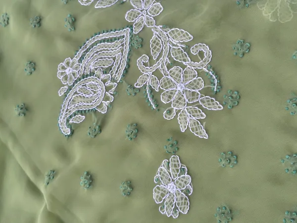Olive_Grace_Hand-Embroidered_Chikankari_Saree