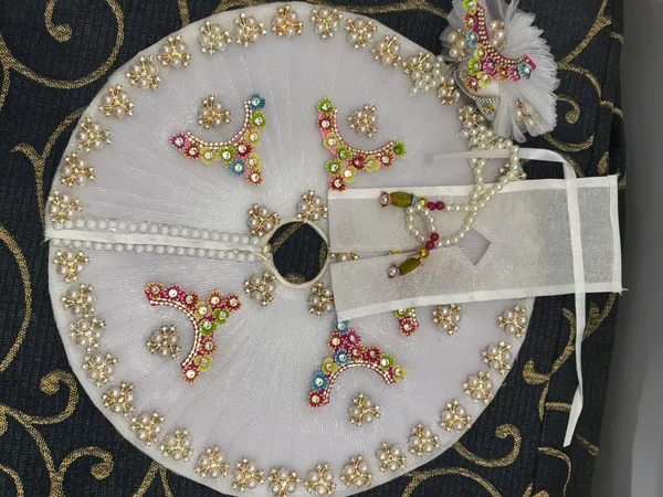 White_Embellished_Laddu_Gopal_Poshak_Set