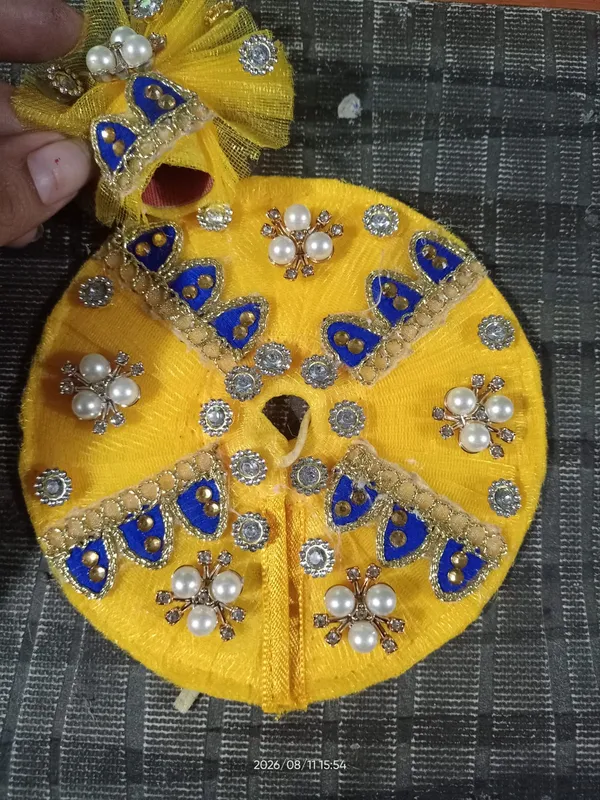 Yellow_Embellished_Laddu_Gopal_Poshak_Set
