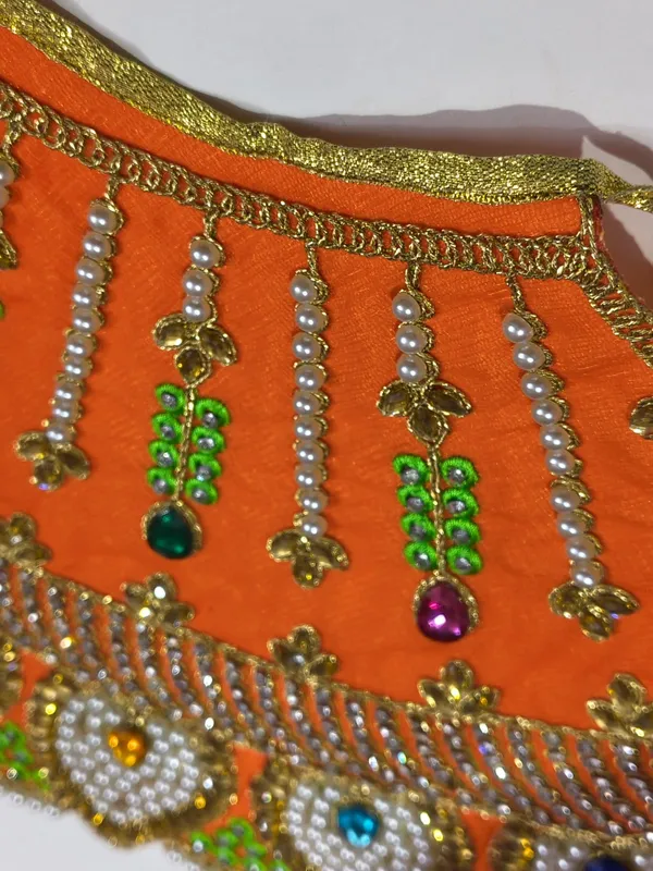 Orange_Mata_Rani_Lehenga,_Patka_&_Mukut_Set