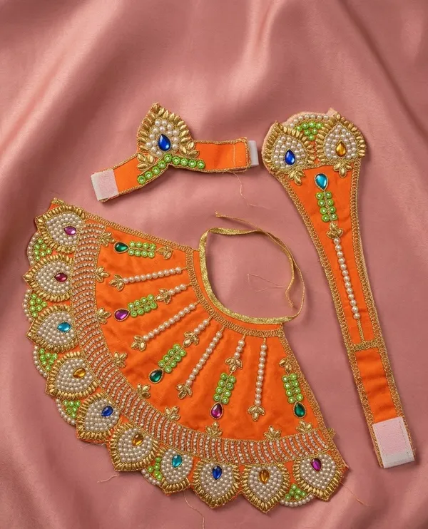 Orange_Mata_Rani_Lehenga,_Patka_&_Mukut_Set