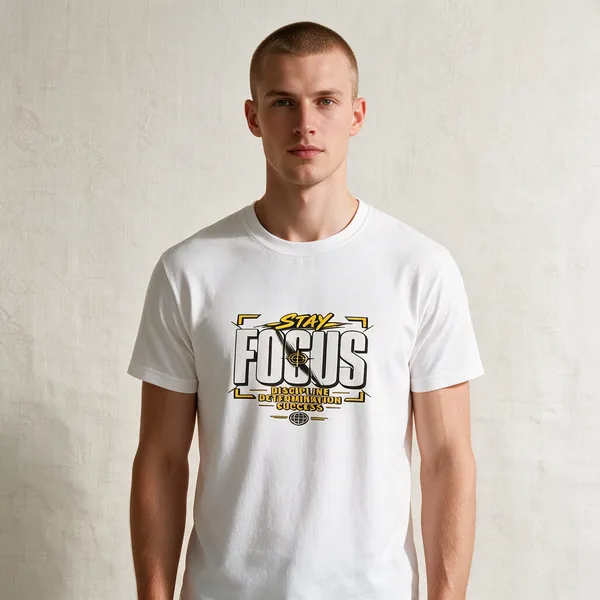 White_Graphic_Print_Crew_Neck_T-Shirt_for_Unisex