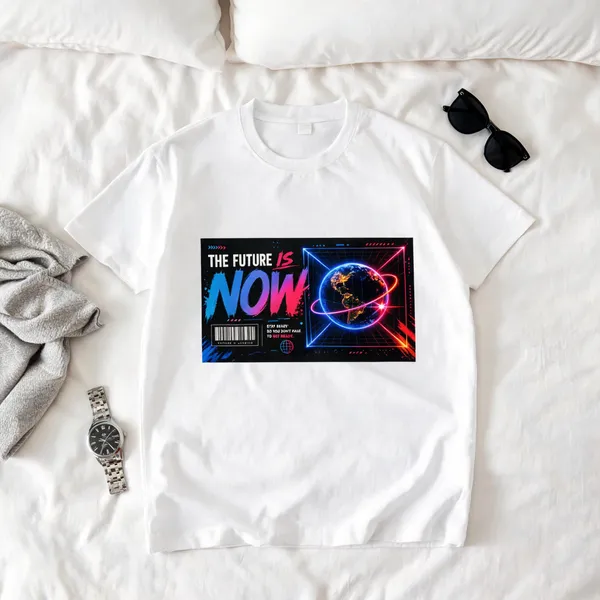 White_Graphic_Print_Round_Neck_T-Shirt_for_Unisex
