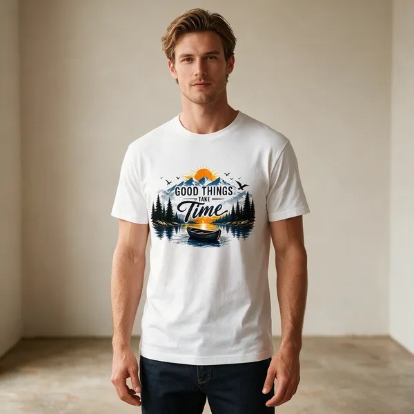 White_Casual_Fit_Graphic_T-Shirt_for_Unisex