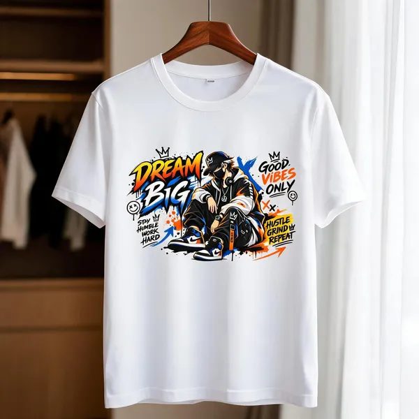White_Regular_Fit_Graphic_T-Shirt_for_Unisex