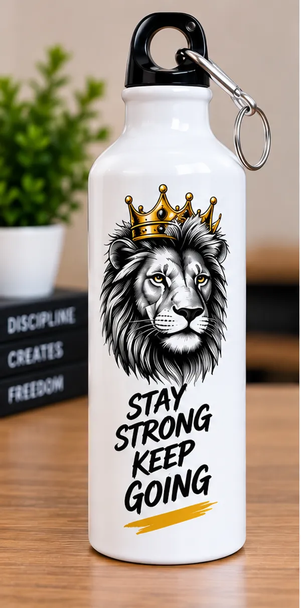 Carry_the_Courage_of_a_Lion._Stay_Strong._Keep_Going._Conquer_Every_Day_-_Sipper_bottle