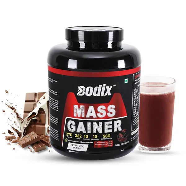 Bodix_Mass_Gainer_With_Creatine_And_Glutamine_Chocolate_Powder_Pack_Of_2