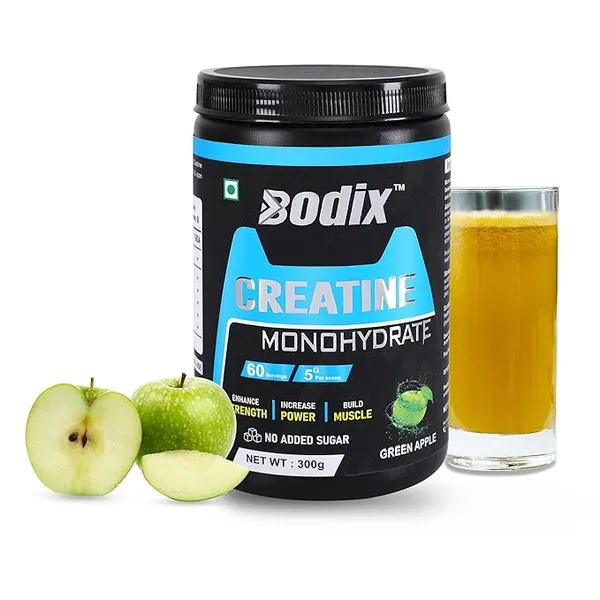 Bodix_Creatine_Supplement_Powder_Green_Apple_300G