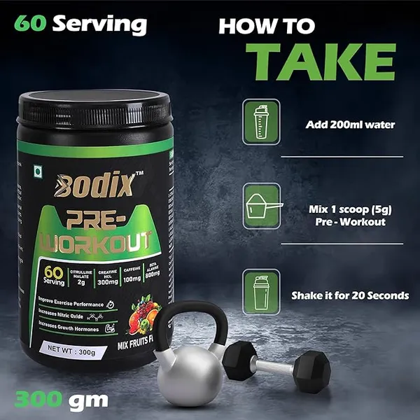 Bodix_Pre-Workout_Supplement_Powder_Mixed_Fruit_300G