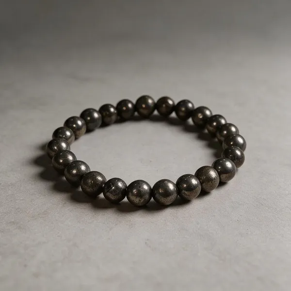 Black_Tourmaline_Beaded_Bracelet_For_Unisex