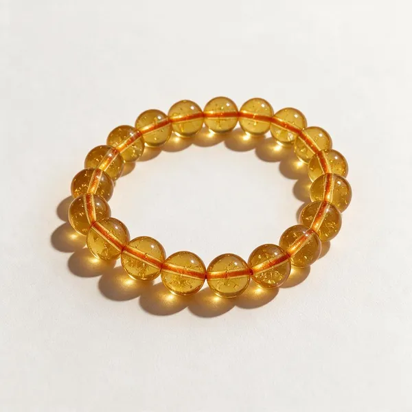 Yellow_Citrine_Crystal_Beaded_Bracelet_For_Adults